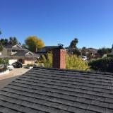 A recent chimney cleaning job in the area